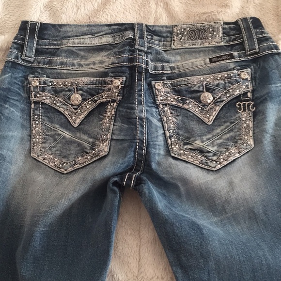 Miss Me easy boot jeans size 28 - Picture 3 of 4